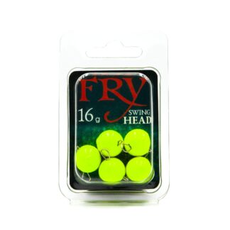 Set de plumbi vopsiți cu urechi detașabili Lime (blister)